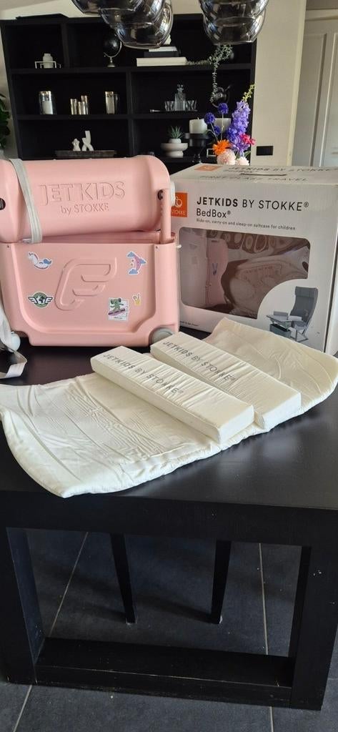 JetKids by Stokke BedBox - roze (Zo goed als nieuw), Ophalen, Zo goed als nieuw