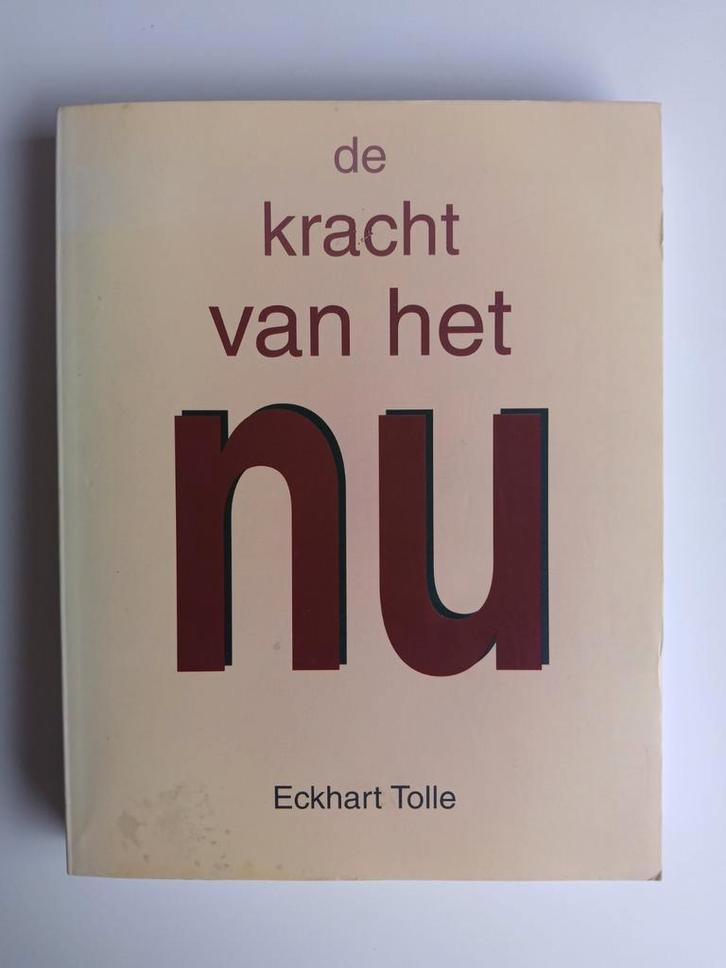 Eckhart Tolle - De kracht van het Nu, Boeken, Esoterie en Spiritualiteit, Zo goed als nieuw, Achtergrond en Informatie, Spiritualiteit algemeen