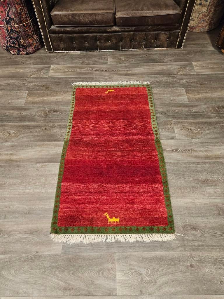 Perzisch Handgeknoopt Gabbeh Tapijt. Prachtige kleuren!, Zo goed als nieuw, 150 tot 200 cm, Rechthoekig, Gabbeh