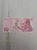 Turkije 10 Lira 2009 - 2025 UNC, Ophalen of Verzenden, Overige landen