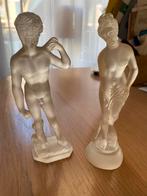 2 beeldjes lucite acryl, Ophalen of Verzenden