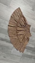 Gouden goudkleurig rokje maat 122/128 Europe kids, Ophalen of Verzenden, Gebruikt, Meisje, Jurk of Rok