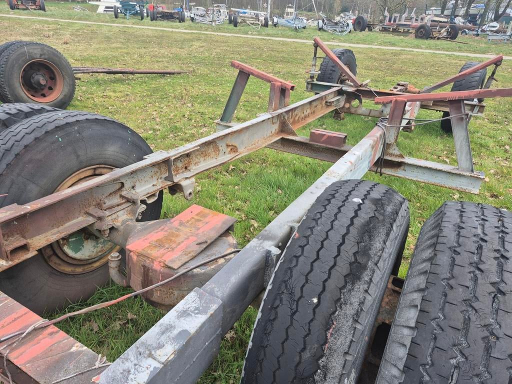 Stallingtrailer boottrailer boot trailer 10ton, Gebruikt, 6 tot 9 meter, Overige typen, Ophalen of Verzenden