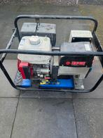 Honda aggregaat generator 7kva electrische start-4kva honda, Ophalen, Elektrisch startend, Benzine, Zo goed als nieuw