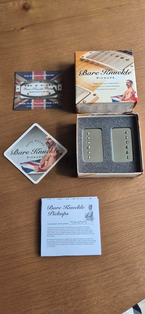 Bare Knuckle Pickups The Mule Set, Ophalen of Verzenden, Zo goed als nieuw, Elektrische gitaar