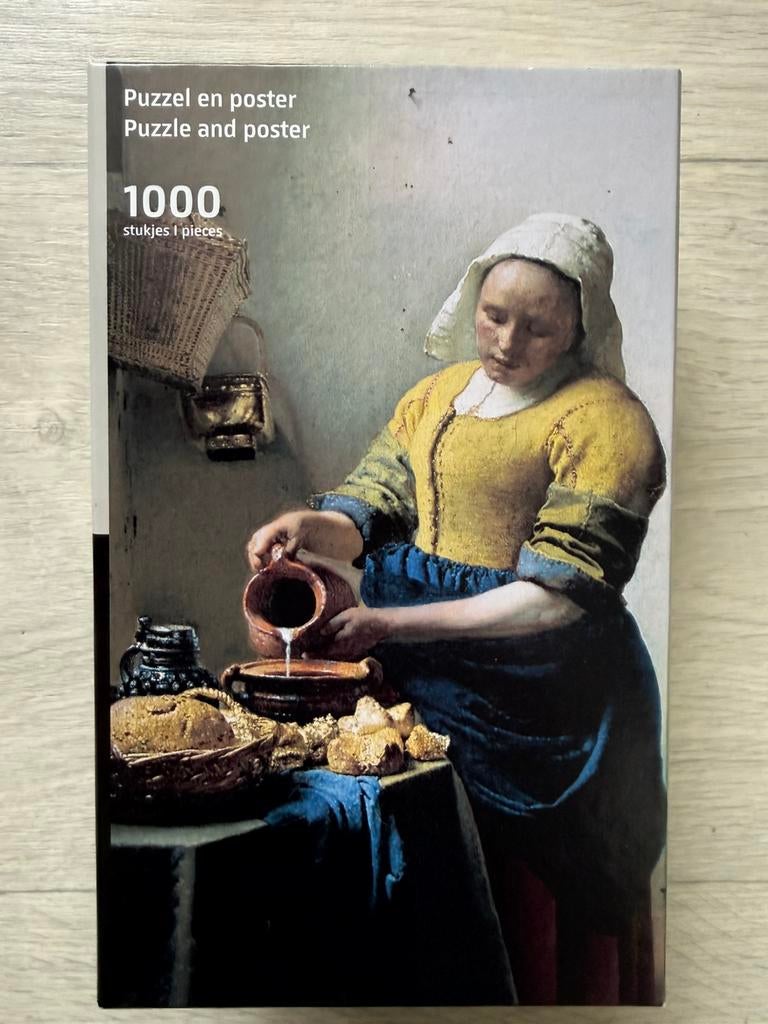 Puzzel Melk meisje 1000 stukjes, Ophalen of Verzenden, Nieuw