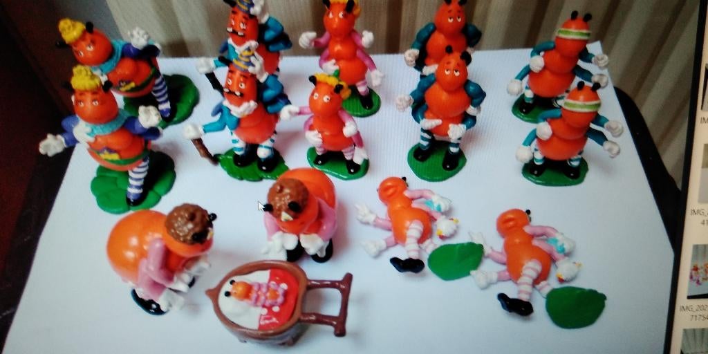 mieren familie, Ophalen of Verzenden, Overige figuren, Gebruikt, Beeldje of Figuurtje