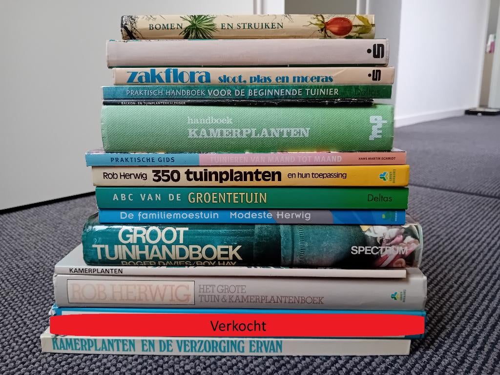 Boeken over planten, MOESTUIN, tuin, flora, fauna, Boeken, Natuur, Ophalen of Verzenden, Gelezen, Bloemen, Planten en Bomen, Diverse auteurs