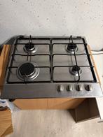 Whirlpool gas kookplaat met 4 pitten, Gebruikt, Inbouw, Gas, 4 kookzones