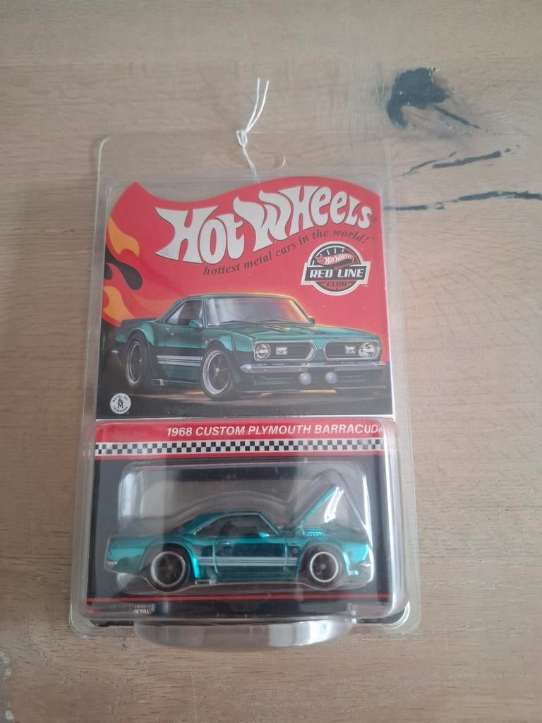 Hot Wheels RLC Exclusive - 1968 Custom Plymouth Barracuda, Ophalen of Verzenden, Nieuw, Auto