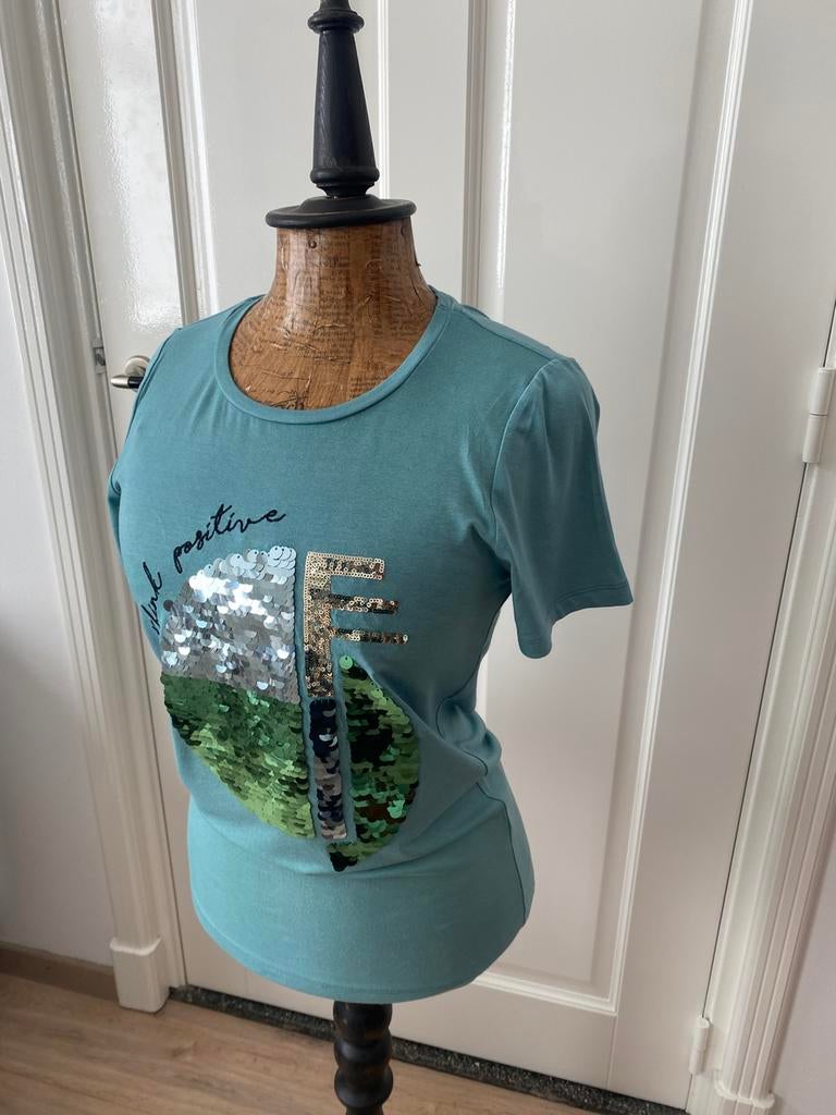 Shirt Geisha maat S/36, Kleding | Dames, T-shirts, Ophalen of Verzenden, Zo goed als nieuw, Maat 36 (S), Korte mouw