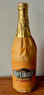 1996 oude volle 0,75 ltr fles METMATE blond Friese brouwerij, Verzamelen, Ophalen of Verzenden, Flesje(s), Overige merken