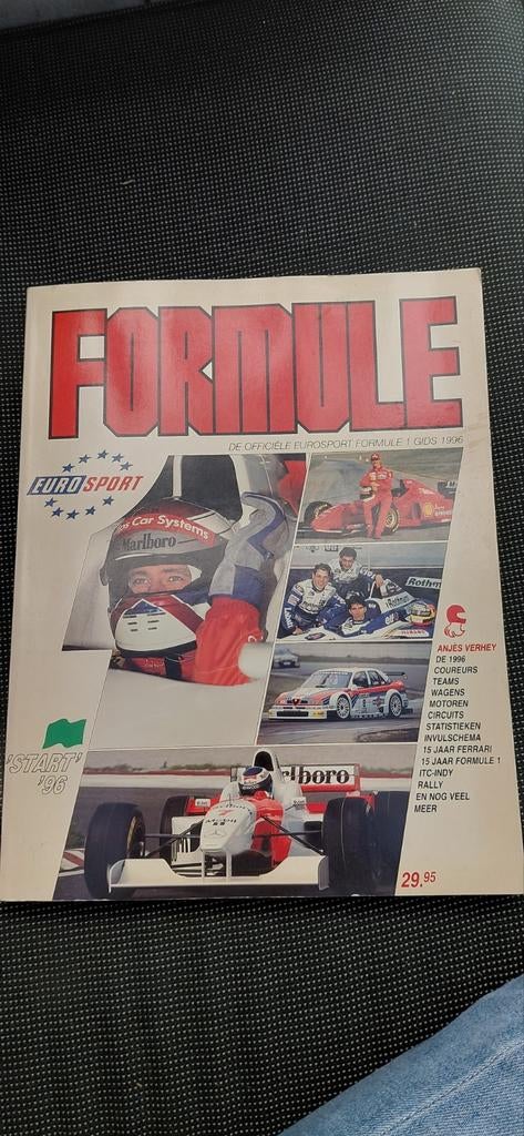Formule 1 Gids 1996 - Eurosport, Boeken, Ophalen of Verzenden, Gelezen, Ferrari, Anjès Verhey