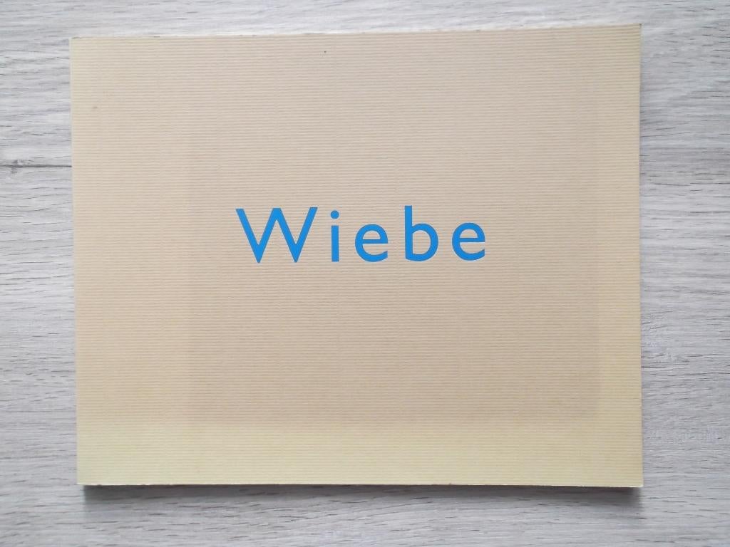 Wiebe Knobbe / Waterverftekeningen. Friesland. Heerenveen., Boeken, Kunst en Cultuur | Beeldend, Zo goed als nieuw, Schilder- en Tekenkunst