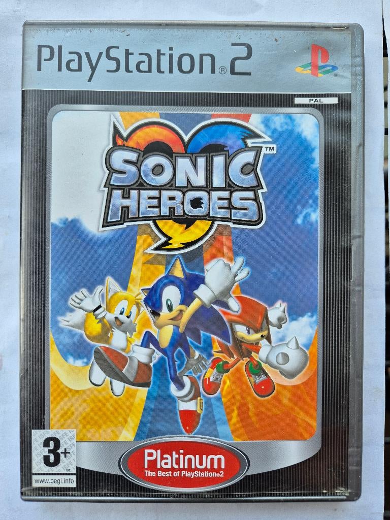 SONIC heroes, Gebruikt, 1 speler, Racen en Vliegen, Ophalen of Verzenden