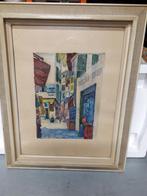 PRACHTIGE AQUAREL van BEKENDE KUNSTSCHILDER L.SNIJDERS, Ophalen of Verzenden