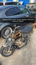 Typhoon 125XR frame duitse papieren, Ophalen, Gebruikt, Frame, Piaggio