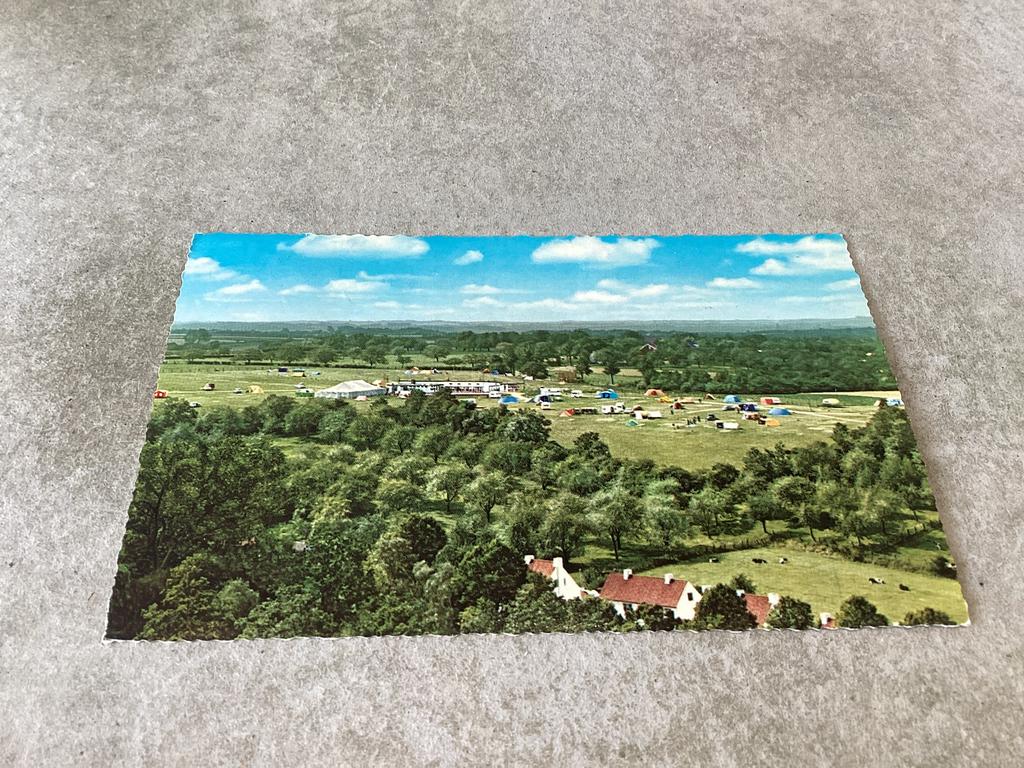 Valkenburg.    Panorama  Europa - Camping op de Cauberg, Ophalen of Verzenden, Limburg