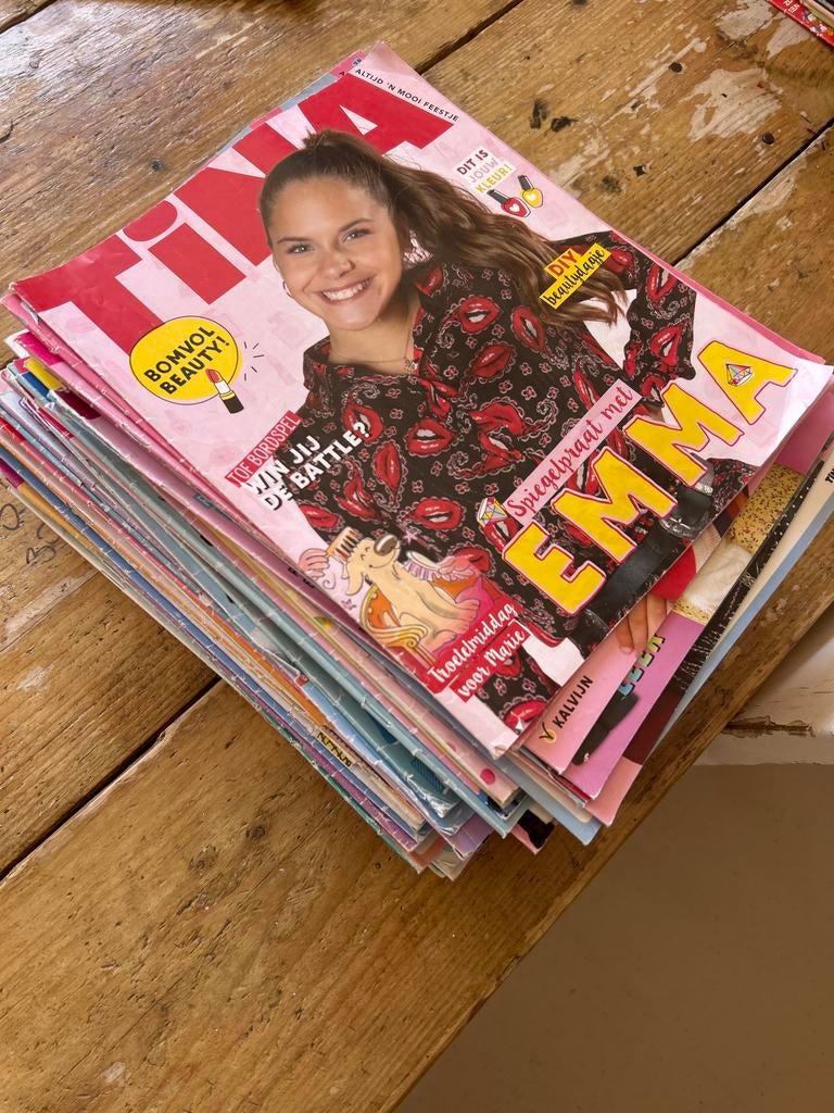 Stapel Tina's - Diverse edities, Ophalen of Verzenden, Gelezen, Overige typen