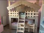 Boomhuis stapelbed hout huis bed bedhuisje, Ophalen, Zo goed als nieuw, Stapelbed