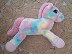XL unicorn rainbow knuffel ZGAN, Ophalen of Verzenden, Zo goed als nieuw, Paard