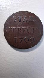 Leuke duit Utrecht 1792, Ophalen of Verzenden, Vóór koninkrijk, Overige waardes, Losse munt