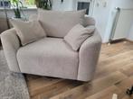 Comfortabele draaibare fauteuil - Bouclé stof, Huis en Inrichting, Ophalen, Modern, Bouclé, Nieuw, 75 tot 100 cm