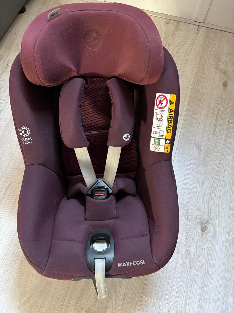 Maxi Cosi Pearl 360 iSize autostoel met FamilyFix 360 base, Kinderen en Baby's, Autostoeltjes, Ophalen, Gebruikt, 0 t/m 18 kg