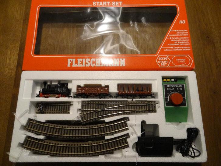 Fleischmann H0 6336 Startset, Hobby en Vrije tijd, Modeltreinen | H0, Zo goed als nieuw, Treinset, Gelijkstroom, Fleischmann, Analoog