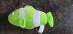 Knuffel vis neon groen 15 cm, Ophalen of Verzenden, Gebruikt, Overige typen