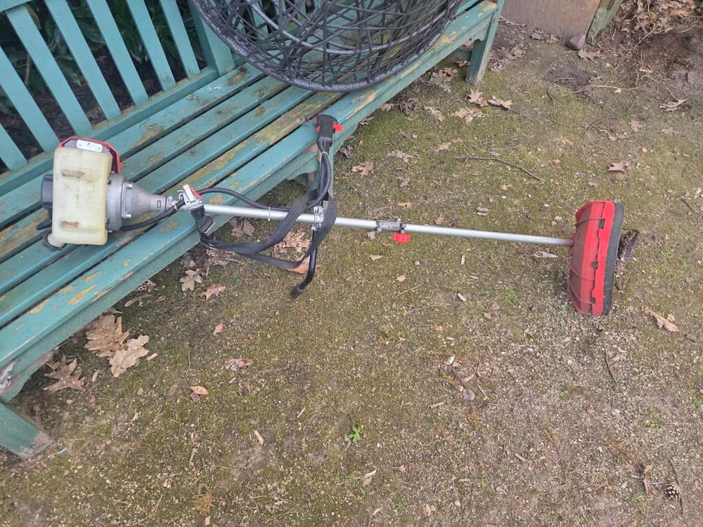 Bosmaaier Top Garden BM33RS met onkruidborstel, Benzine, Gebruikt, 10 tot 30 cm, Top Garden