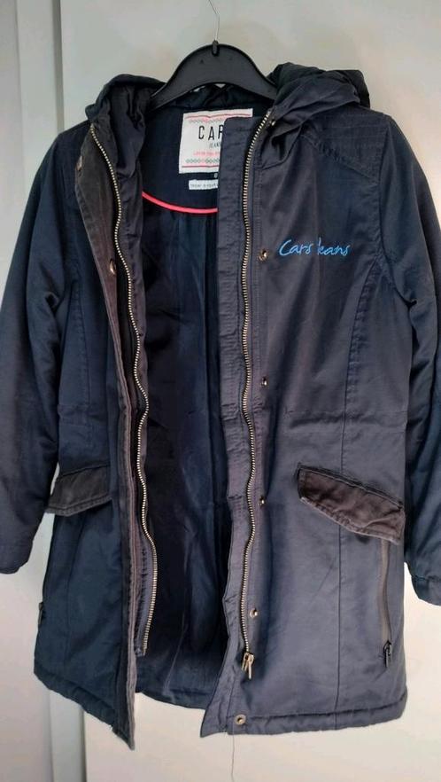 Cars jeans parka jas maat 128, Kinderen en Baby's, Kinderkleding | Maat 128, Gebruikt, Meisje, Jas, Ophalen