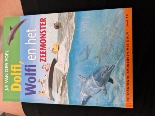 J.F. van der Poel - Dolfi, Wolfi en het zeemonster, Boeken, Kinderboeken | Jeugd | 10 tot 12 jaar, Zo goed als nieuw, Ophalen of Verzenden