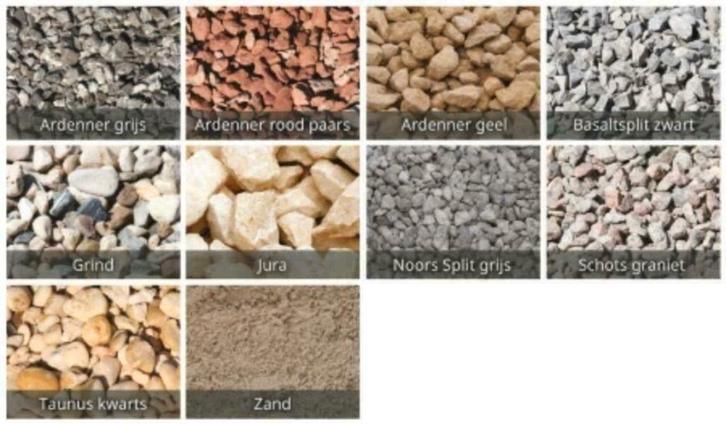 Grind of split, Tuin en Terras, Grind, Keien en Split, Nieuw, Split, Ophalen