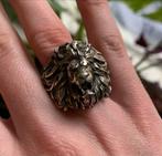 Zilveren Leeuwen Ring - Nieuw en Ongebruikt, 20 of groter, Nieuw, Ophalen of Verzenden, Dame of Heer