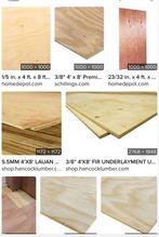 OSB   -of-  Underlayment platen GEZOCHT.  (OUD!!!).  A'dam, Doe-het-zelf en Verbouw, Ophalen, Gebruikt, Minder dan 25 mm, Plank