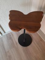 Bijzettafeltje, Huis en Inrichting, Tafels | Bijzettafels, Minder dan 55 cm, Rond, Zo goed als nieuw, Ophalen