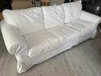 IKEA Ektorp Bank - Wit, Huis en Inrichting, Banken | Bankstellen, Ophalen, Gebruikt, Driepersoons, 75 tot 100 cm