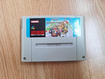 Super Mario Kart voor de Super Nintendo (SNES) beschikbaar voor biedingen