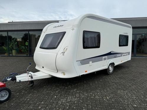 Hobby Excellent 460 LU Enkele bedden Luifel INCL. STALLING, Caravans en Kamperen, Caravans, Bedrijf, tot en met 4, Rondzit, Hobby