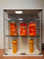 Glazen Vitrinekast met deurtjes, Ophalen, 50 tot 100 cm, Minder dan 100 cm, 25 tot 50 cm