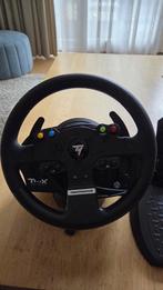 Thrustmaster TMX Force Feedback racestuur met 2 pedalen, Spelcomputers en Games, Spelcomputers | Xbox | Accessoires, Ophalen, Zo goed als nieuw