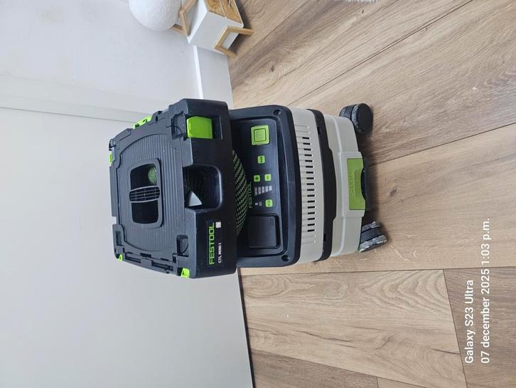 Festool stofzuiger CTL MINI I, Witgoed en Apparatuur, Stofzuigers, Zo goed als nieuw, Stofzuiger, 1600 tot 2000 watt, Stofzak
