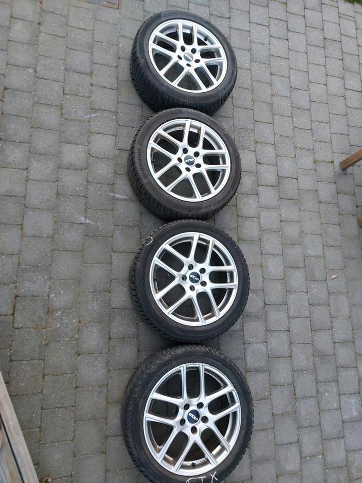 Mooie Oxxo Velgen met gratis winterbanden - 17 inch, Auto-onderdelen, Banden en Velgen, Banden en Velgen, Winterbanden, 17 inch