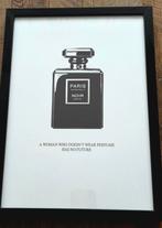 Fashion poster parfum fles paris noir, Ophalen of Verzenden