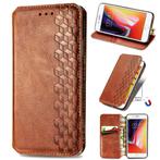 iPhone 6/7/8/SE 2020/2022 PU Lederen Wallet Case Set _ Bruin, Nieuw, Hoesje of Tasje, IPhone SE (2022), Verzenden