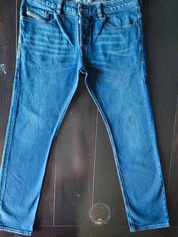 ZGAN DIESEL SAFADO X SLIM STRAIGHT STRETCH JEANS SIZE 36/32! beschikbaar voor biedingen