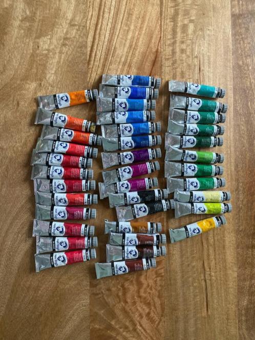 Van Gogh Olieverf - 76 Tubes, Doe-het-zelf en Verbouw, Verf, Beits en Lak, Zo goed als nieuw, Verf, Minder dan 5 liter, Overige kleuren