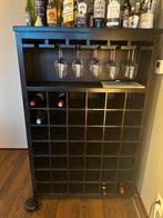 Wijnkast / Wine cabinet, Minder dan 50 cm, Zo goed als nieuw, Hout, Ophalen