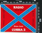 Sticker: Radio Cobra 3 - Etten Leur, Film, Tv of Omroep, Verzenden